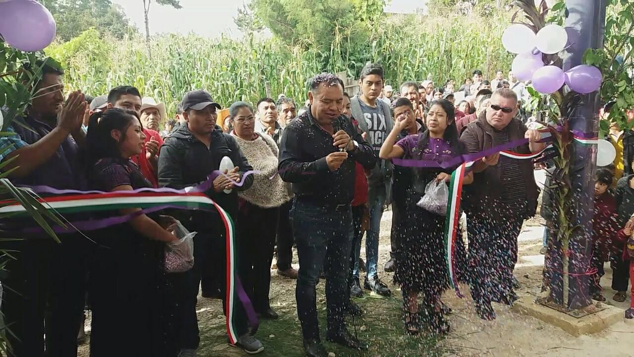 Inauguración De Un Domo En La Comunidad San Jeron